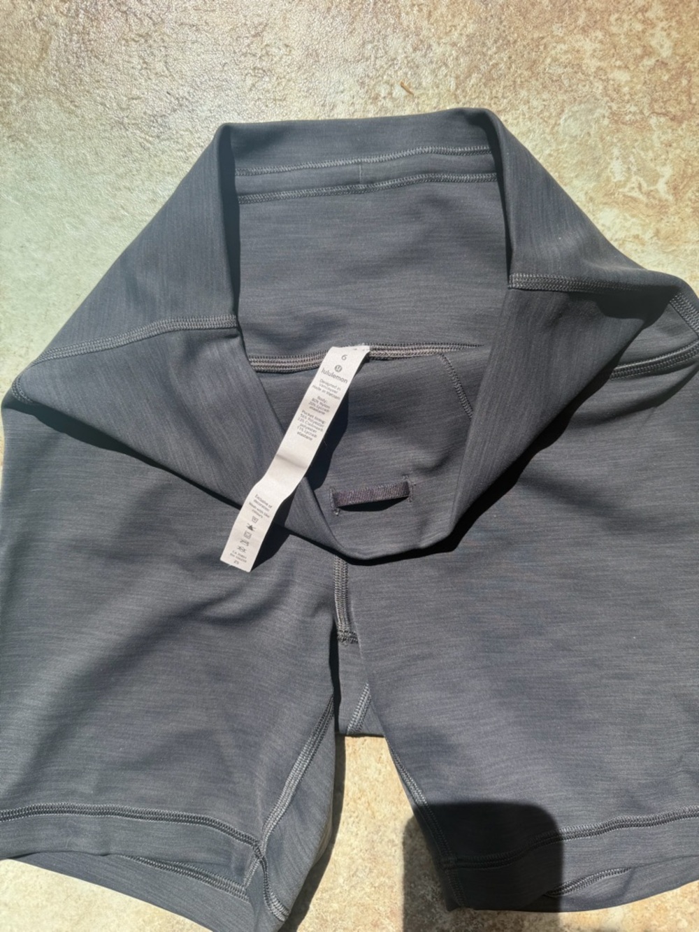 2 Lululemon Wunder Train high rise shorts with 6 in inseam, size 6 - Picture 8 of 9
